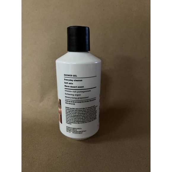 Crabtree & Evelyn Pomegranate And Argan Oil Shower Gel 8.4 fl oz - Picture 4 of 5